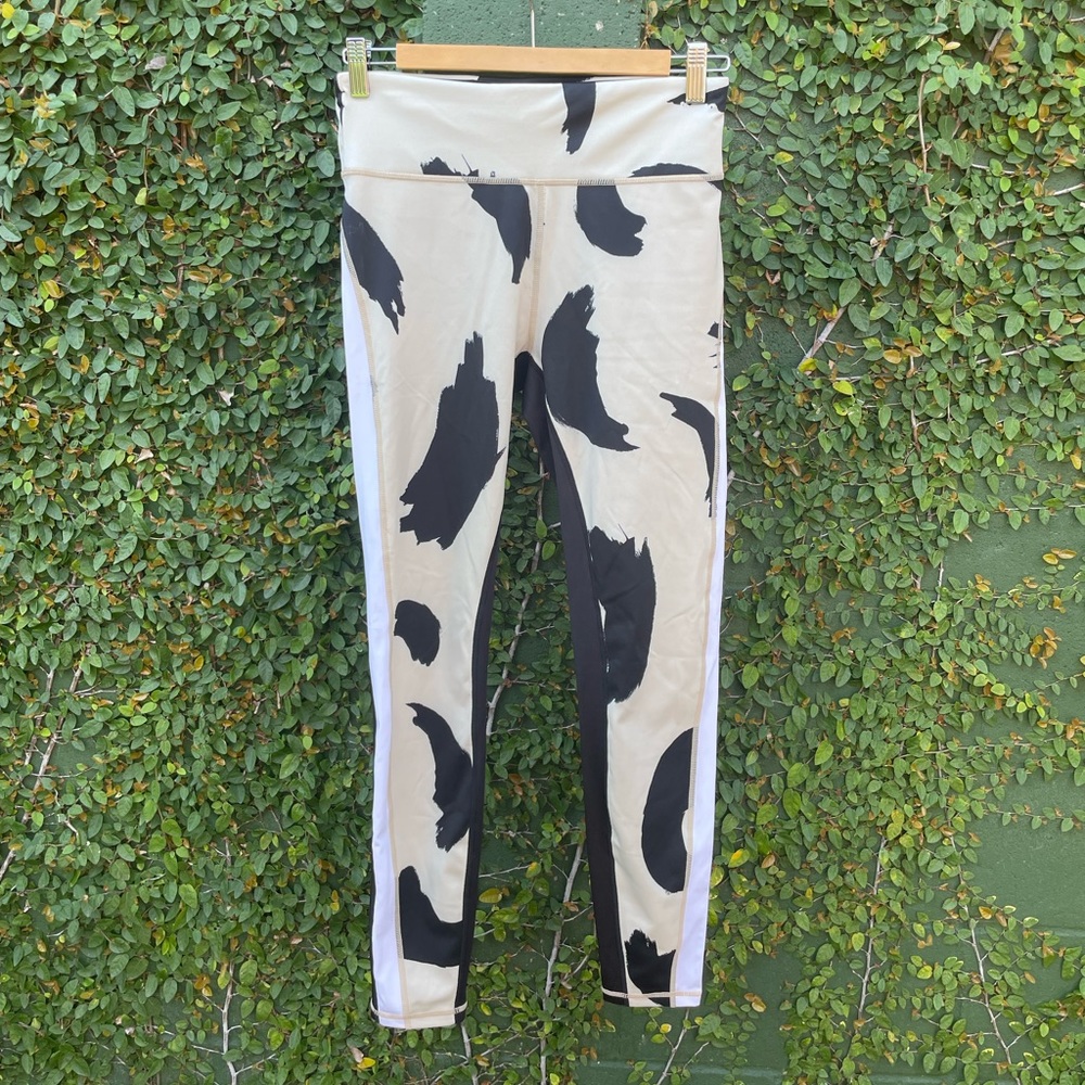 NWT | Björn Borg | High Waist Stripe Print Tights | Size 8/10 - Picture 6 of 14